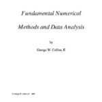 خرید و دانلود نسخه کامل کتاب Fundamental numerical methods and data analysis