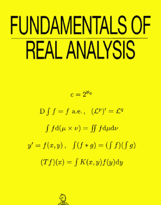 خرید و دانلود نسخه کامل کتاب Fundamentals of Real Analysis