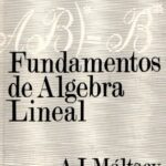 خرید و دانلود نسخه کامل کتاب Fundamentos de Algebra Lineal