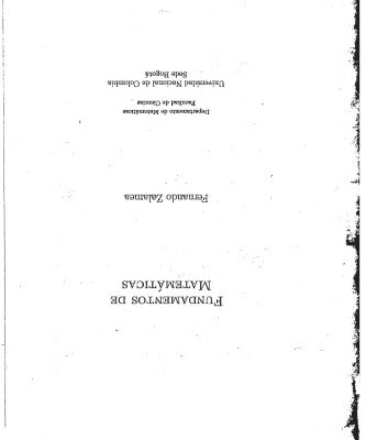 خرید و دانلود نسخه کامل کتاب Fundamentos de Matemáticas
