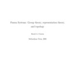 خرید و دانلود نسخه کامل کتاب Fusion Systems: Group theory, representation theory, and topology
