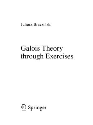 خرید و دانلود نسخه کامل کتاب Galois theory through exercises