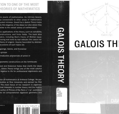 خرید و دانلود نسخه کامل کتاب Galois Theory