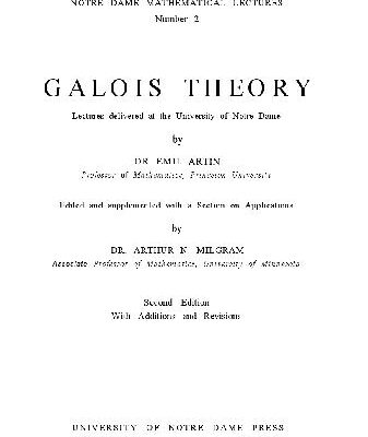 خرید و دانلود نسخه کامل کتاب Galois Theory