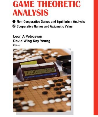 خرید و دانلود نسخه کامل کتاب Game Theoretic Analysis