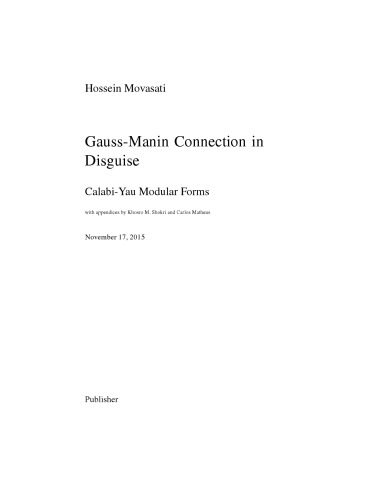 خرید و دانلود نسخه کامل کتاب Gauss-Manin Connection in Disguise_68b331111bcb6.jpeg خرید و دانلود نسخه کامل کتاب Gauss-Manin Connection in Disguise