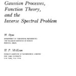خرید و دانلود نسخه کامل کتاب Gaussian Processes, Function Theory, and the Inverse Spectral Problem