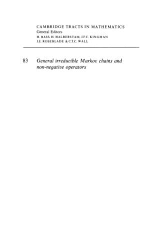 خرید و دانلود نسخه کامل کتاب General Irreducible Markov Chains and Non-Negative Operators_68b298d6f034d.jpeg خرید و دانلود نسخه کامل کتاب General Irreducible Markov Chains and Non-Negative Operators