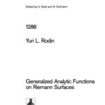 خرید و دانلود نسخه کامل کتاب Generalized Analytic Functions on Riemann Surfaces
