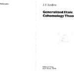 خرید و دانلود نسخه کامل کتاب Generalized Etale Cohomology Theories