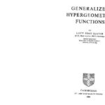 خرید و دانلود نسخه کامل کتاب Generalized hypergeometric functions