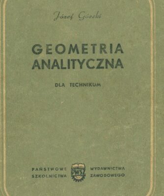 خرید و دانلود نسخه کامل کتاب Geometria analityczna dla techników