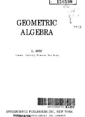خرید و دانلود نسخه کامل کتاب Geometric algebra (Interscience)