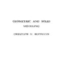 خرید و دانلود نسخه کامل کتاب Geometric and solid modeling