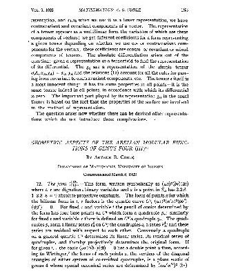 خرید و دانلود نسخه کامل کتاب Geometric Aspects of the Abelian Modular Functions of Genus Four (III)