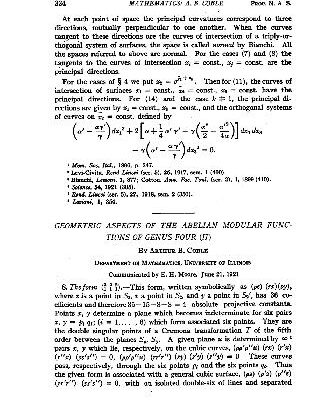 خرید و دانلود نسخه کامل کتاب Geometric Aspects of the Abelian Modular Functions of Genus Four (II)