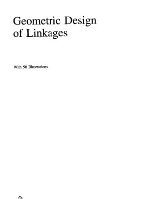 خرید و دانلود نسخه کامل کتاب Geometric Design of Linkages