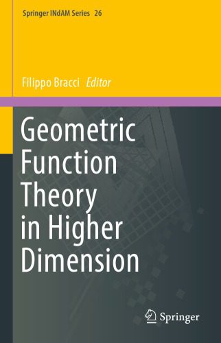 خرید و دانلود نسخه کامل کتاب Geometric function theory in higher dimension_68b487c25333a.jpeg خرید و دانلود نسخه کامل کتاب Geometric function theory in higher dimension