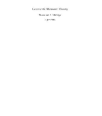 خرید و دانلود نسخه کامل کتاب Geometric Measure Theory 001