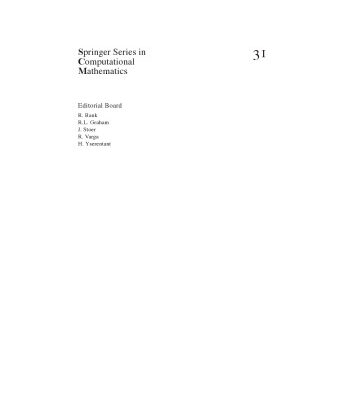خرید و دانلود نسخه کامل کتاب Geometric Numerical Integration: Structure-Preserving Algorithms for Ordinary Differential Equations