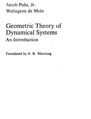 خرید و دانلود نسخه کامل کتاب Geometric Theory of Dynamical Systems: An Introduction