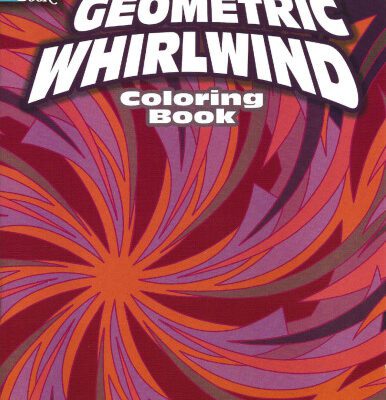خرید و دانلود نسخه کامل کتاب Geometric Whirlwind Coloring Book (Dover Coloring Books)