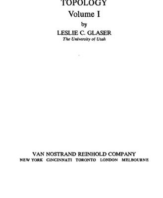 خرید و دانلود نسخه کامل کتاب Geometrical Combinatorial Topology
