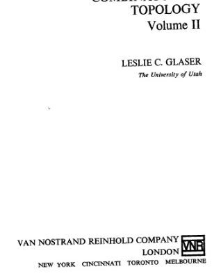 خرید و دانلود نسخه کامل کتاب Geometrical combinatorial topology