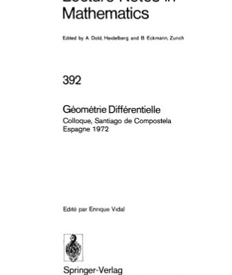 خرید و دانلود نسخه کامل کتاب Geometrie Differentielle