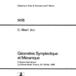 خرید و دانلود نسخه کامل کتاب Géométrie Symplectique et Mécanique: Colloque International La Grande Motte, France, 23–28 Mai, 1988