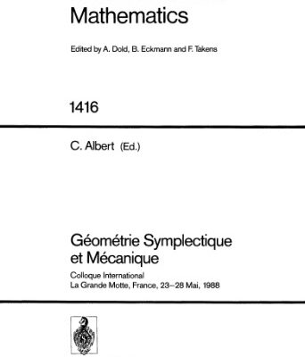 خرید و دانلود نسخه کامل کتاب Géométrie Symplectique et Mécanique: Colloque International La Grande Motte, France, 23–28 Mai, 1988