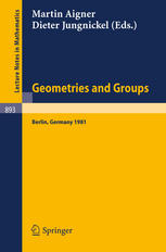 خرید و دانلود نسخه کامل کتاب Geometries and Groups: Proceedings of a Colloquium Held at the Freie Universität Berlin, May 1981