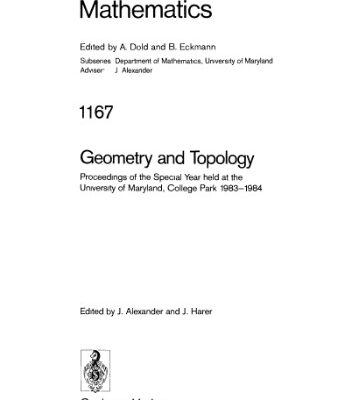 خرید و دانلود نسخه کامل کتاب Geometry and Topology