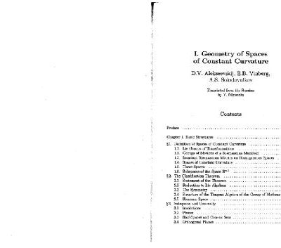 خرید و دانلود نسخه کامل کتاب Geometry of Spaces of Constant Curvature