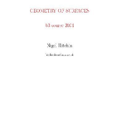 خرید و دانلود نسخه کامل کتاب Geometry of surfaces