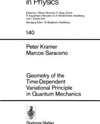 خرید و دانلود نسخه کامل کتاب Geometry of the Time-Dependent Variational Principle in Quantum Mechanics