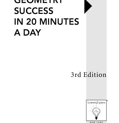 خرید و دانلود نسخه کامل کتاب Geometry Success in 20 Minutes a Day