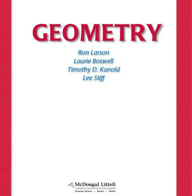خرید و دانلود نسخه کامل کتاب Geometry
