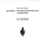 خرید و دانلود نسخه کامل کتاب Gesammelte Abhandlungen. Algebra, Invariantentheorie, Geometrie