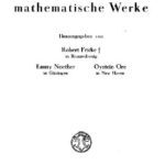 خرید و دانلود نسخه کامل کتاب Gesammelte mathematische Werke 2