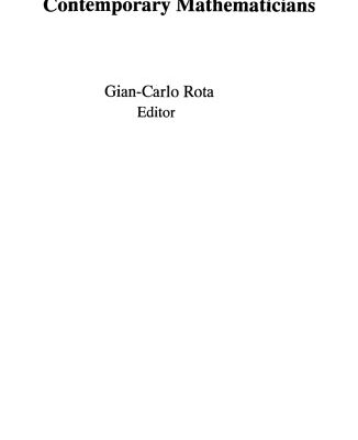 خرید و دانلود نسخه کامل کتاب Gian-Carlo on Combinatorics: Introductory Papers and Commentaries