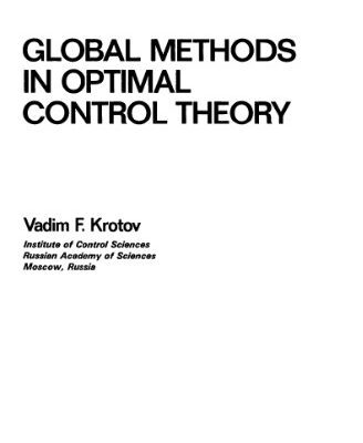 خرید و دانلود نسخه کامل کتاب Global methods in optimal control theory