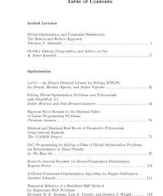 خرید و دانلود نسخه کامل کتاب Global Optimization and Constraint Satisfaction: First International Workshop on Global Constraint Optimization and Constraint Satisfaction, COCOS 2002, Valbonne-Sophia Antipolis, France, October 2002. Revised Selected Papers