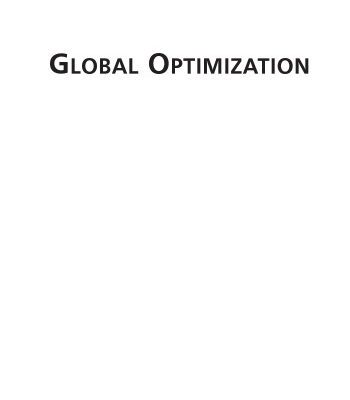 خرید و دانلود نسخه کامل کتاب Global optimization theory, algorithms, and applications