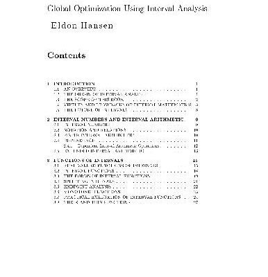 خرید و دانلود نسخه کامل کتاب Global Optimization Using Interval Analysis