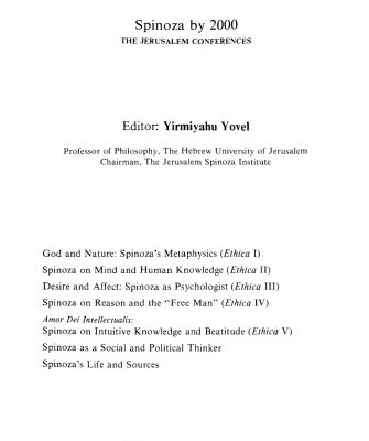 خرید و دانلود نسخه کامل کتاب God and Nature Spinoza’s Metaphysics: Spinoza’s Metaphysics : Papers Presented at the First Jerusalem Conference (Ethica I (Spinoza By 2000, Vol. 1)