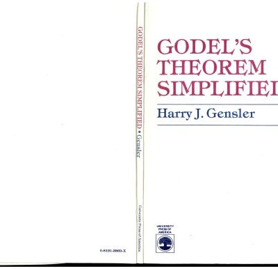 خرید و دانلود نسخه کامل کتاب Godel’s Theorem Simplified