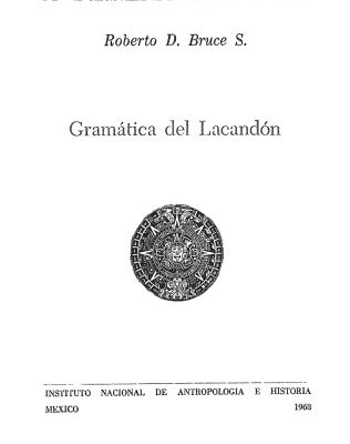 خرید و دانلود نسخه کامل کتاب Gramática del Lacandon