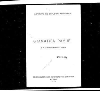 خرید و دانلود نسخه کامل کتاب Gramática Pamue