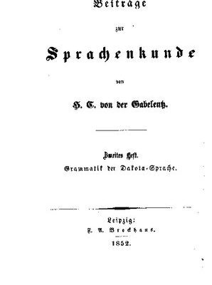 خرید و دانلود نسخه کامل کتاب Grammatik der Dakota-Sprache